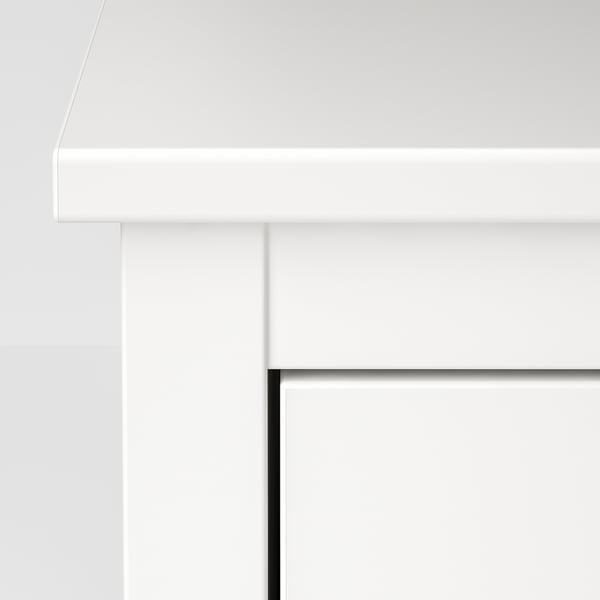 KOPPANG Commode 6 tiroirs, blanc, 172x44x83 cm