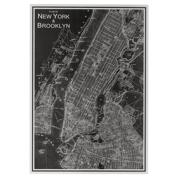 KOPPARFALL Reproduction, New York City, 49x70 cm