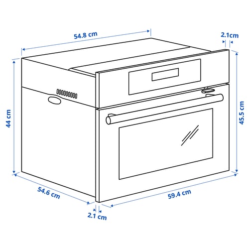 KULINARISK Micro ondes combi+air pulsé, IKEA 700