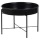 KULTURSKOG Piédestal, noir, 58 cm