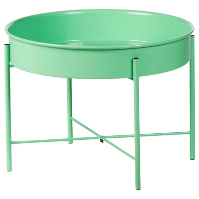 KULTURSKOG Piédestal, vert clair, 58 cm