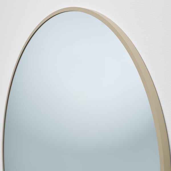 KVALMSÖ Miroir, beige, 90 cm