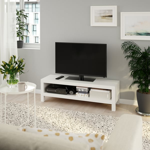 LACK Banc TV, blanc, 120x35x36 cm