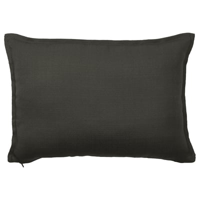 LAGERPOPPEL Housse de coussin, anthracite, 40x58 cm