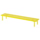LÅNESPELARE Support pour écran, jaune vif, 97x19 cm