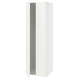 LASTARE Structure avec portes, blanc, 60x62x200 cm
