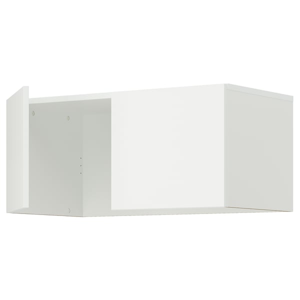 LASTARE Surmeuble avec portes, blanc, 80x42x36 cm