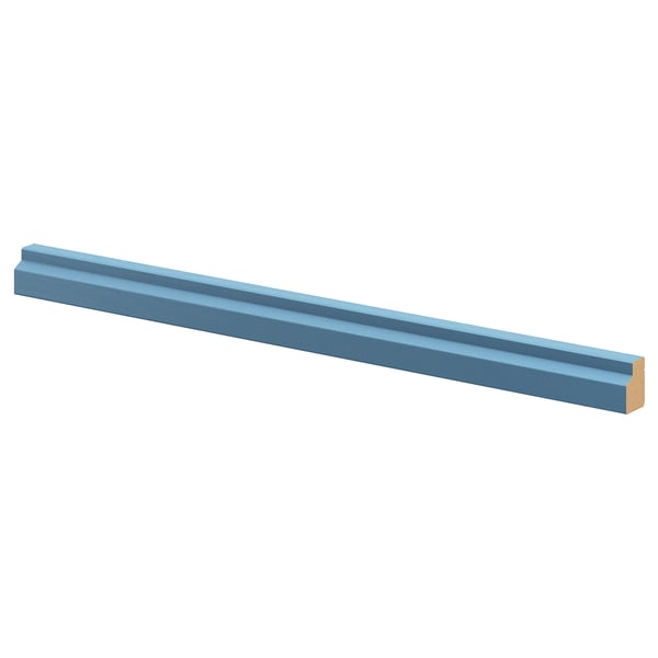 LERHYTTAN Bandeau décor, profilé, bleu, 221 cm