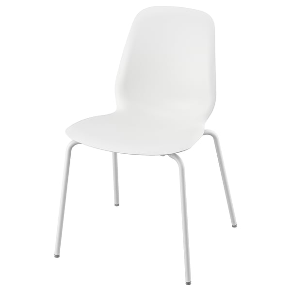 LIDÅS Chaise, blanc/Sefast blanc