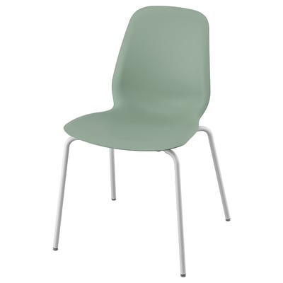 LIDÅS Chaise, vert/Sefast blanc