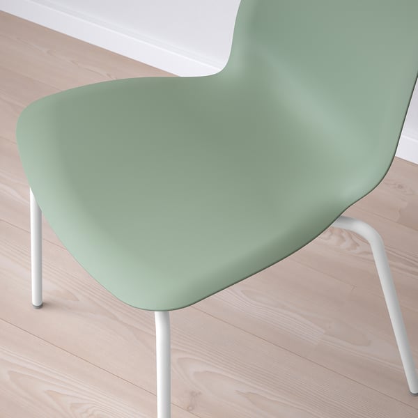 LIDÅS Chaise, vert/Sefast blanc