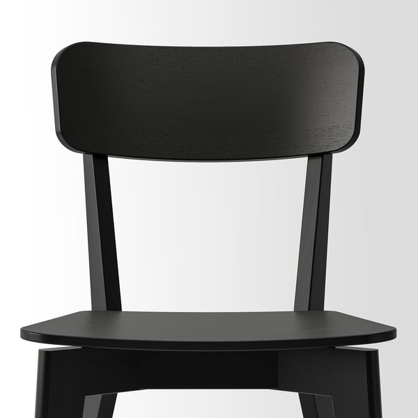 LISABO Chaise, noir
