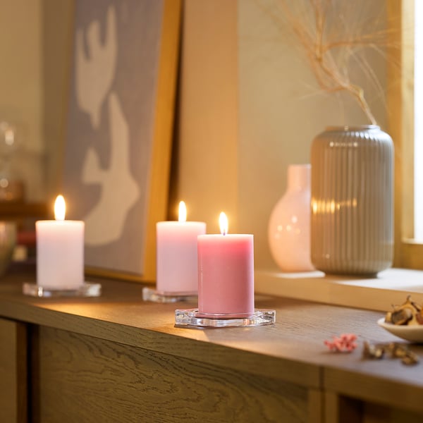 LOTSFÅGEL Bougie bloc parfumée