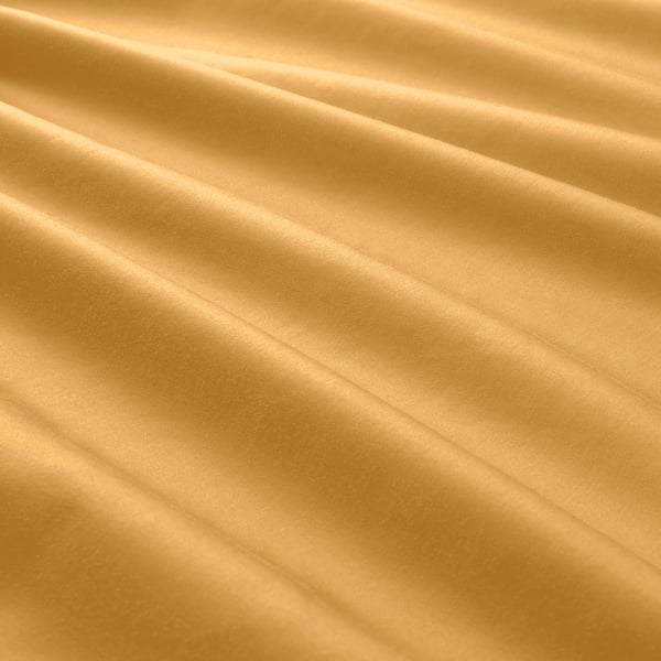 LUKTJASMIN Housse de couette et 1 taie, jaune, 150x200/50x60 cm