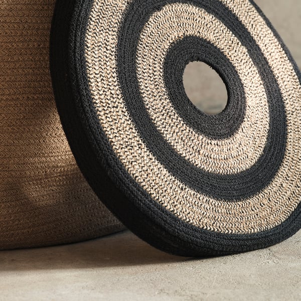 MÄVINN Panier à linge, jute/coton