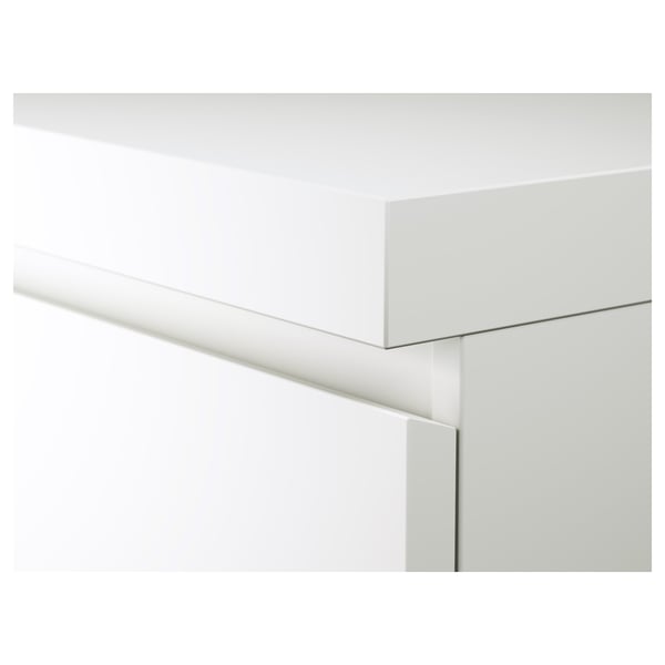 MALM Bureau, blanc, 140x65 cm