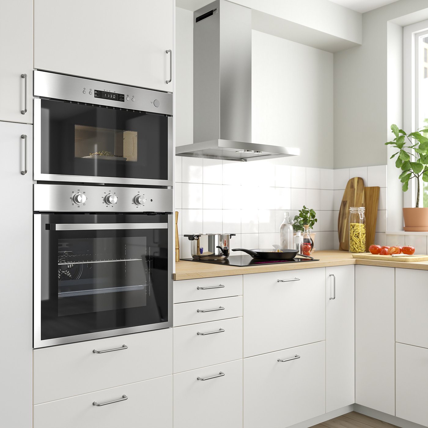 MATÄLSKARE Four à micro-ondes, IKEA 300 acier inoxydable