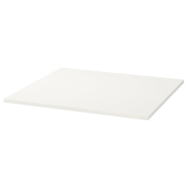 MELLTORP Plateau, blanc, 75x75 cm