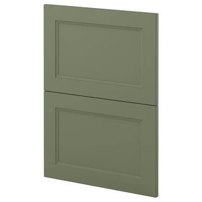 METOD 2 faces pr lave-vaisselle, Axstad gris vert, 60 cm