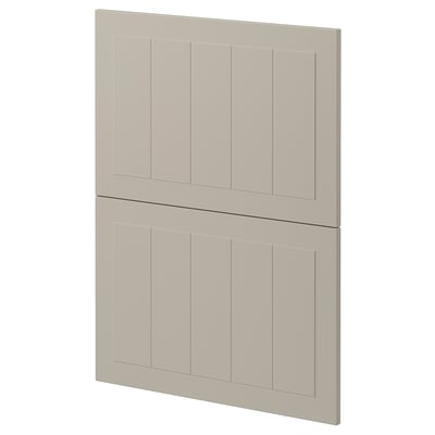 METOD 2 faces pr lave-vaisselle, Stensund beige, 60 cm