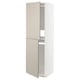 METOD Armoire pour réfrig./congélateur, blanc/Stensund beige, 60x60x200 cm