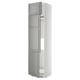 METOD Armoire réfrigérateur/congél+3ptes, blanc/Bodbyn gris, 60x60x240 cm