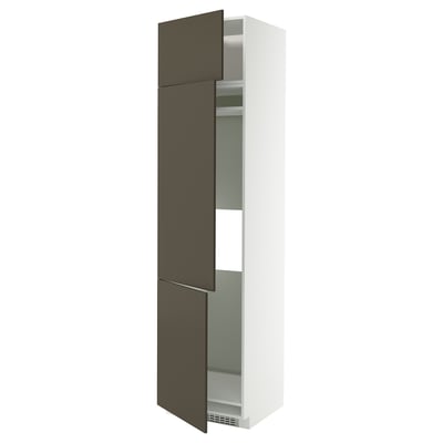 METOD Armoire réfrigérateur/congél+3ptes