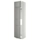METOD Armoire réfrigérateur/congélateur, blanc/Bodbyn gris, 60x60x240 cm