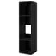 METOD Caisson arm réfrig/four, effet bois noir, 60x60x220 cm