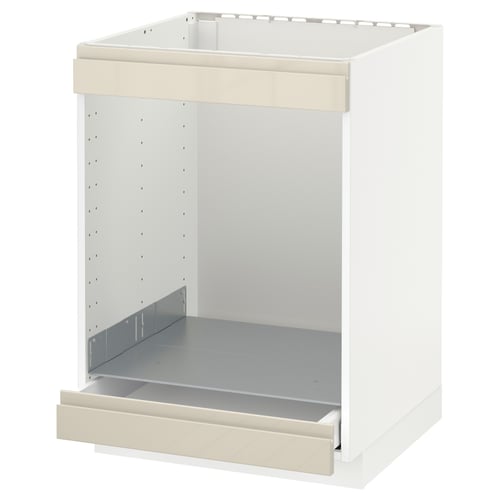 METOD Élément bas table cuisson/four+tir