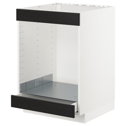 METOD Élément bas table cuisson/four+tir