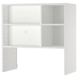 METOD Élément mural pour hotte intégrée, blanc, 80x37x80 cm
