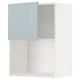 METOD Élément mural pour micro-ondes, blanc/Kallarp bleu gris clair, 60x80 cm