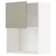METOD Élément mural pour micro-ondes, blanc/Stensund beige, 60x80 cm