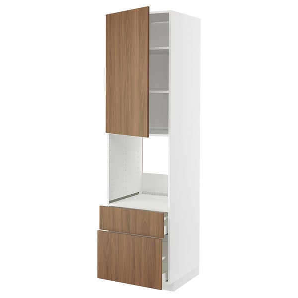 METOD / MAXIMERA Armoire pour four+porte/2 tiroirs