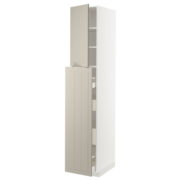 METOD / MAXIMERA Élément armoire av 4t/1p/2tb coulis