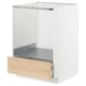 METOD / MAXIMERA Élément bas pour four avec tiroir