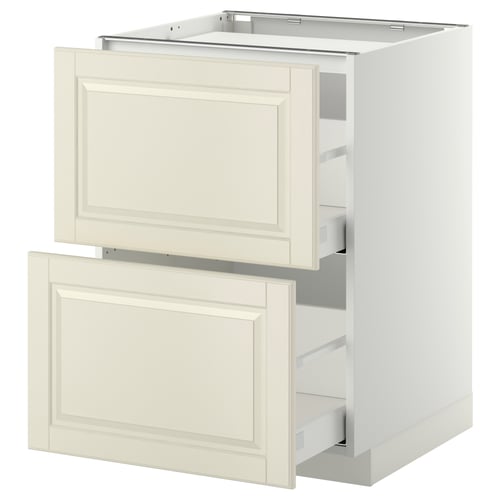 METOD / MAXIMERA Élément bas table cuisson/2fcs/2tir