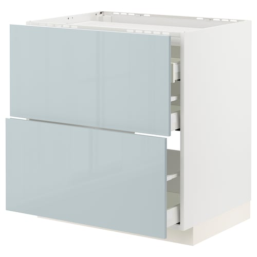 METOD / MAXIMERA Élément bas table cuisson/2fcs/3tir