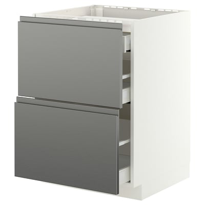 METOD / MAXIMERA Élément bas table cuisson/2fcs/3tir