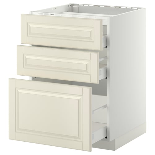 METOD / MAXIMERA Élément bas table cuisson/3fcs/3tir