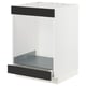 METOD / MAXIMERA Élément bas table cuisson/four+tir