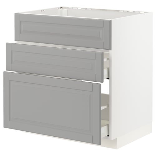 METOD / MAXIMERA Élément bas table cuisson/hotte tir