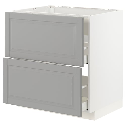 METOD / MAXIMERA Élément bas table cuisson/hotte tir