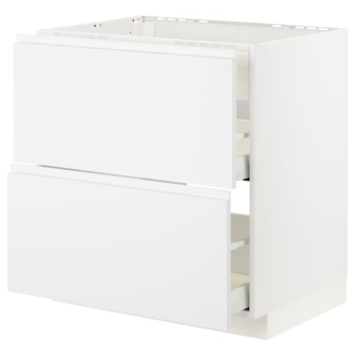 METOD / MAXIMERA Élément bas table cuisson/hotte tir