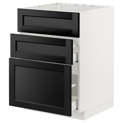 METOD / MAXIMERA Élément bas table cuisson/hotte tir