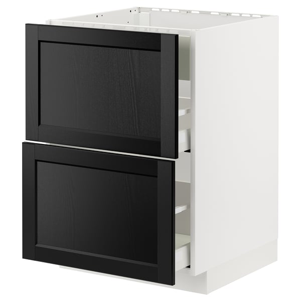 METOD / MAXIMERA Élément bas table cuisson/hotte tir