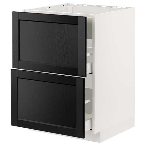 METOD / MAXIMERA Élément bas table cuisson/hotte tir
