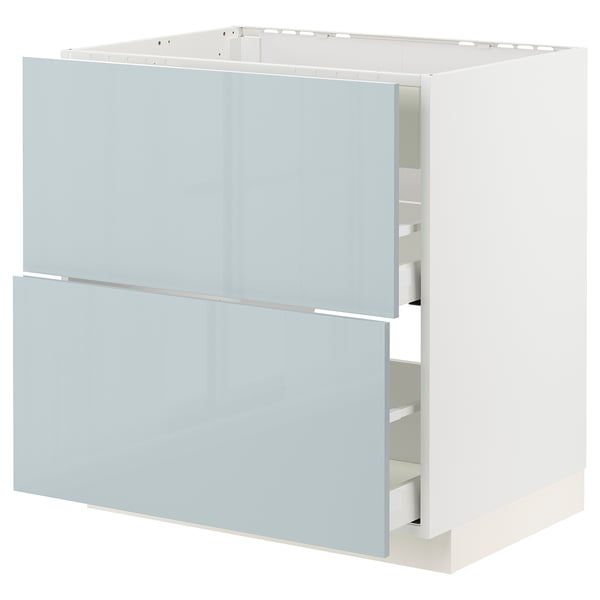 METOD / MAXIMERA Élément bas table cuisson/hotte tir