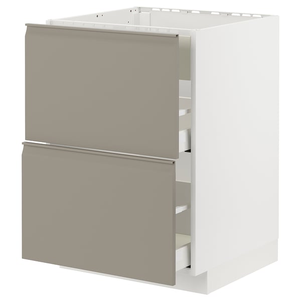 METOD / MAXIMERA Élément bas table cuisson/hotte tir